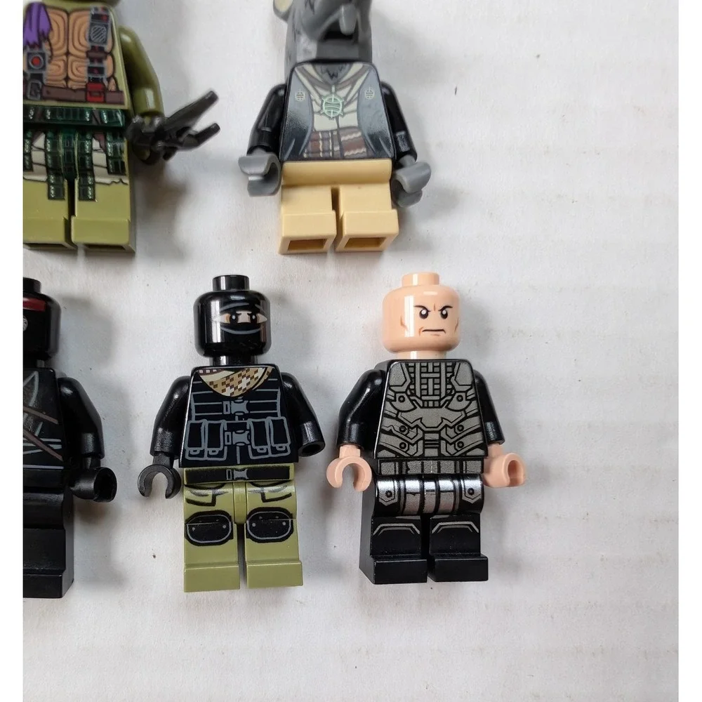 Lego 79117 TMNT Minifigure lot Splinter Shredder Turtles Foot Soldiers